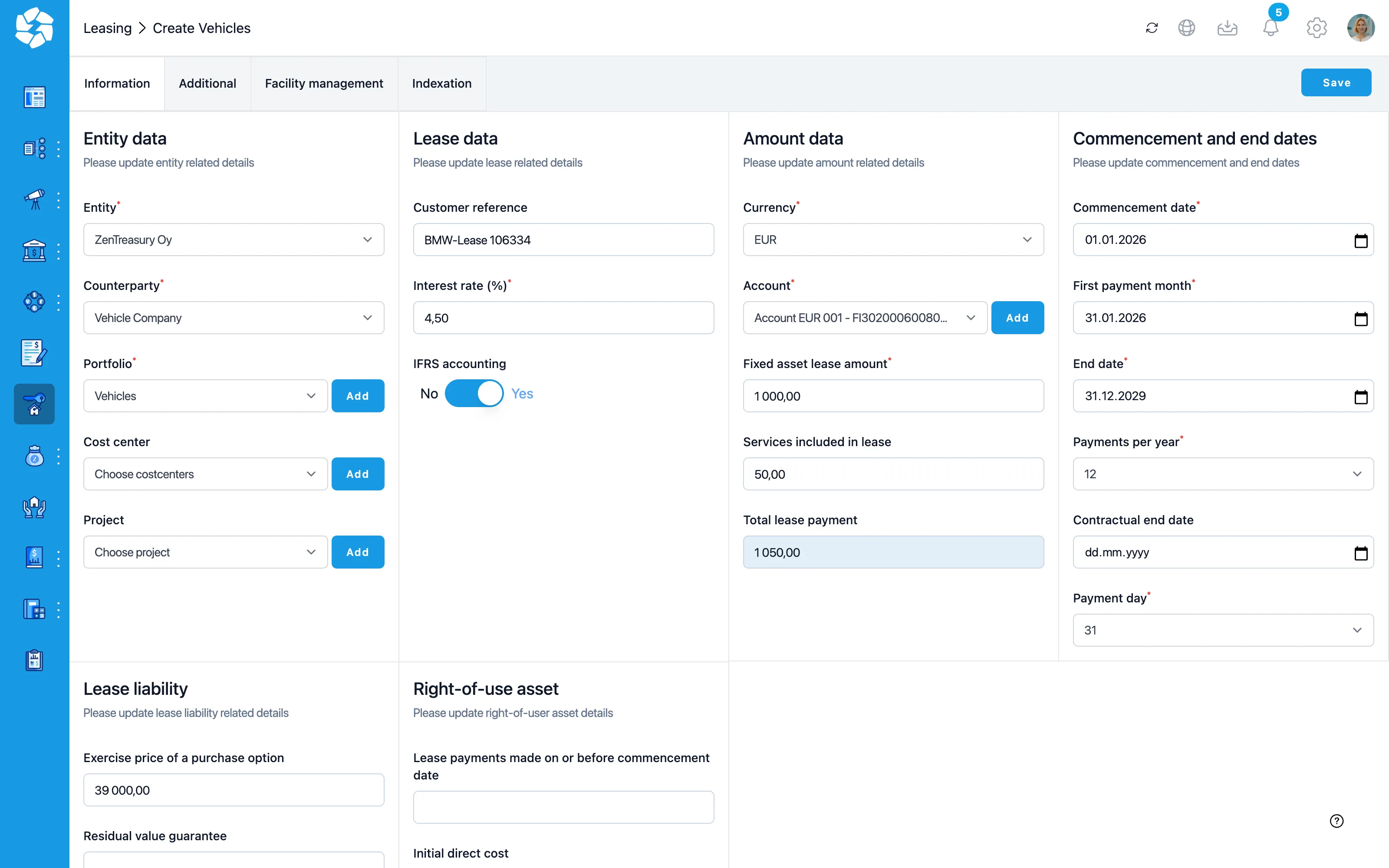 ZenTreasury lease form