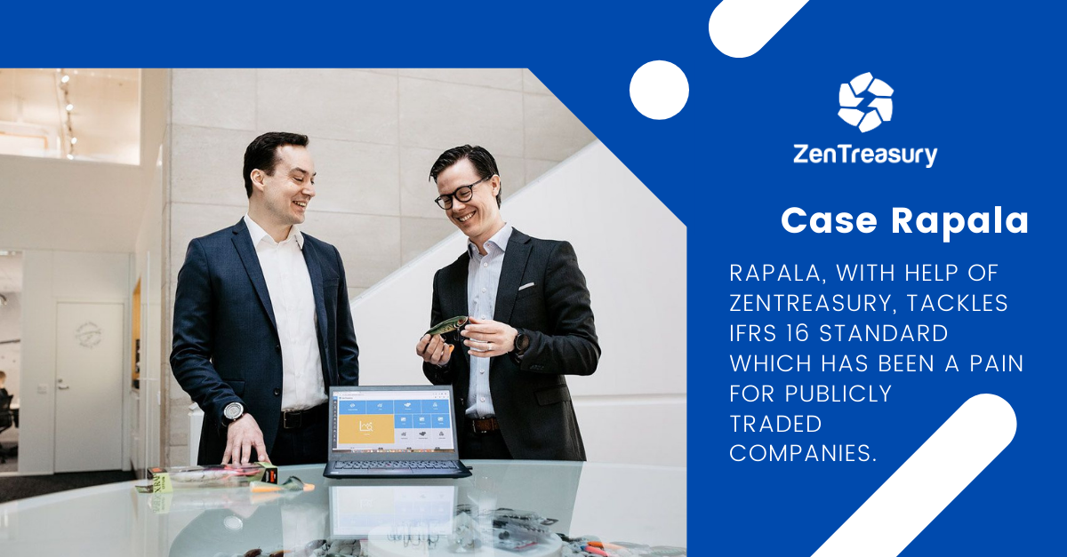 Rapala, with help of ZenTreasury, tackles IFRS 16 standard which has been a pain for publicly traded companies.